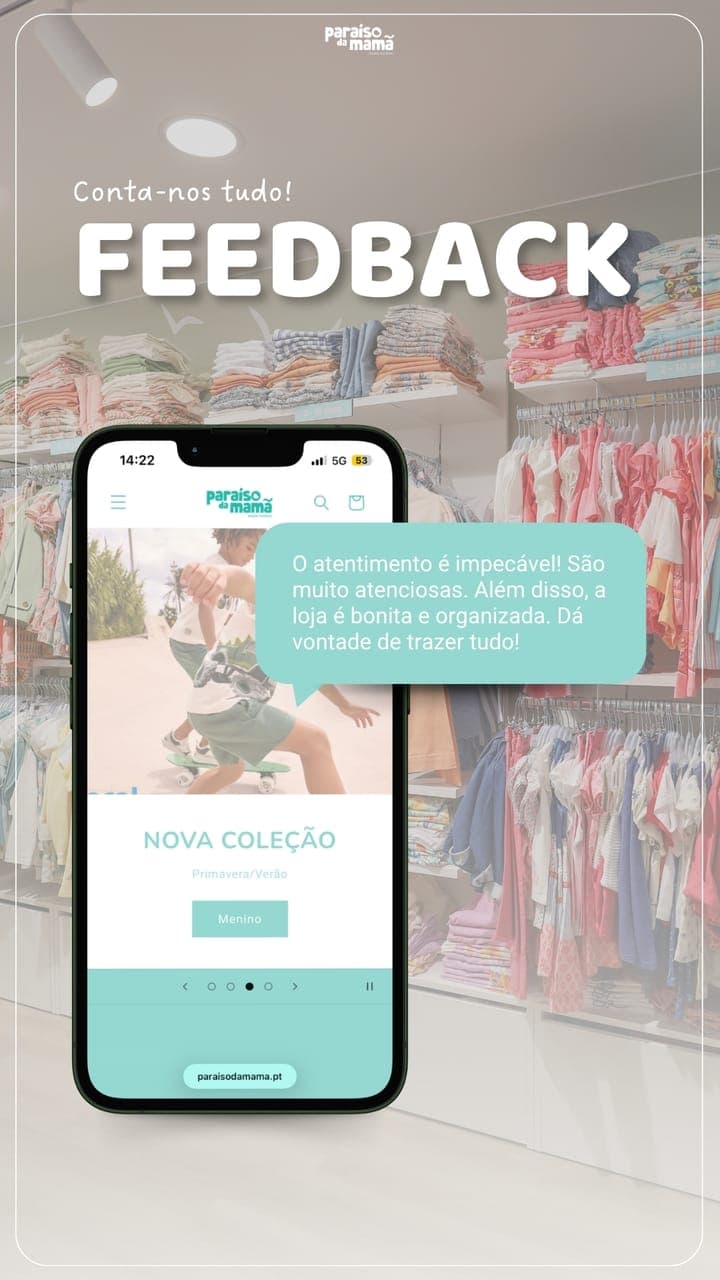 Stories Paraíso da Mamã 1
